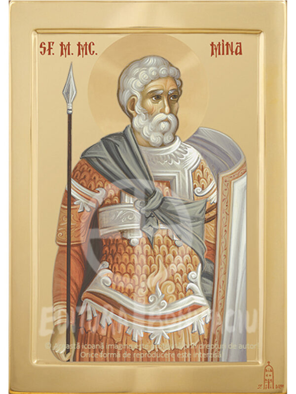 Icoana Sfantul Mare Mucenic Mina