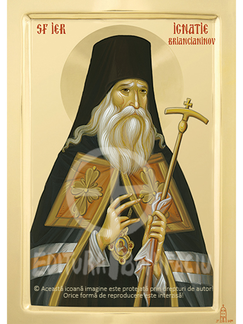 Icoana Sfantul Ignatie Briancianinov Ierarh