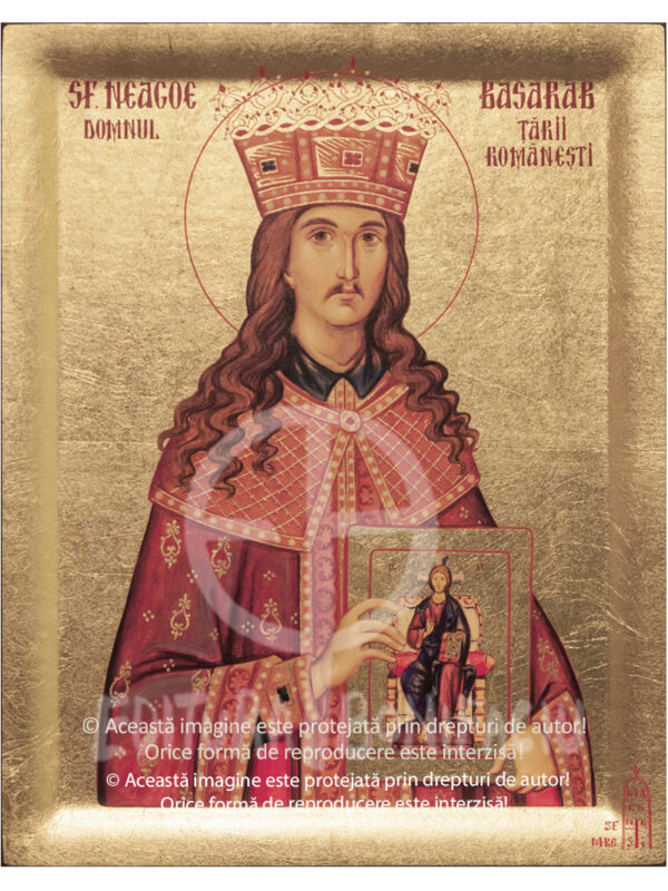 Sfantul Neagoe Basarab icoana cu foita_mark