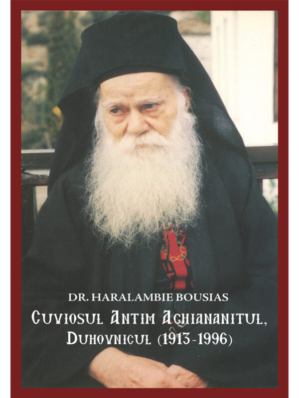 Cuviosul Antim Aghiananitul-coperta I CUVIOSUL ANTIM AGHIANANITUL, DUHOVNICUL