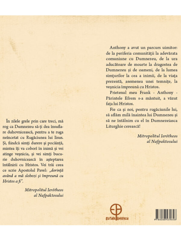 Un condamnat la moarte ascet - Frank Antony Un condamnat la moarte ascet - Frank Antony